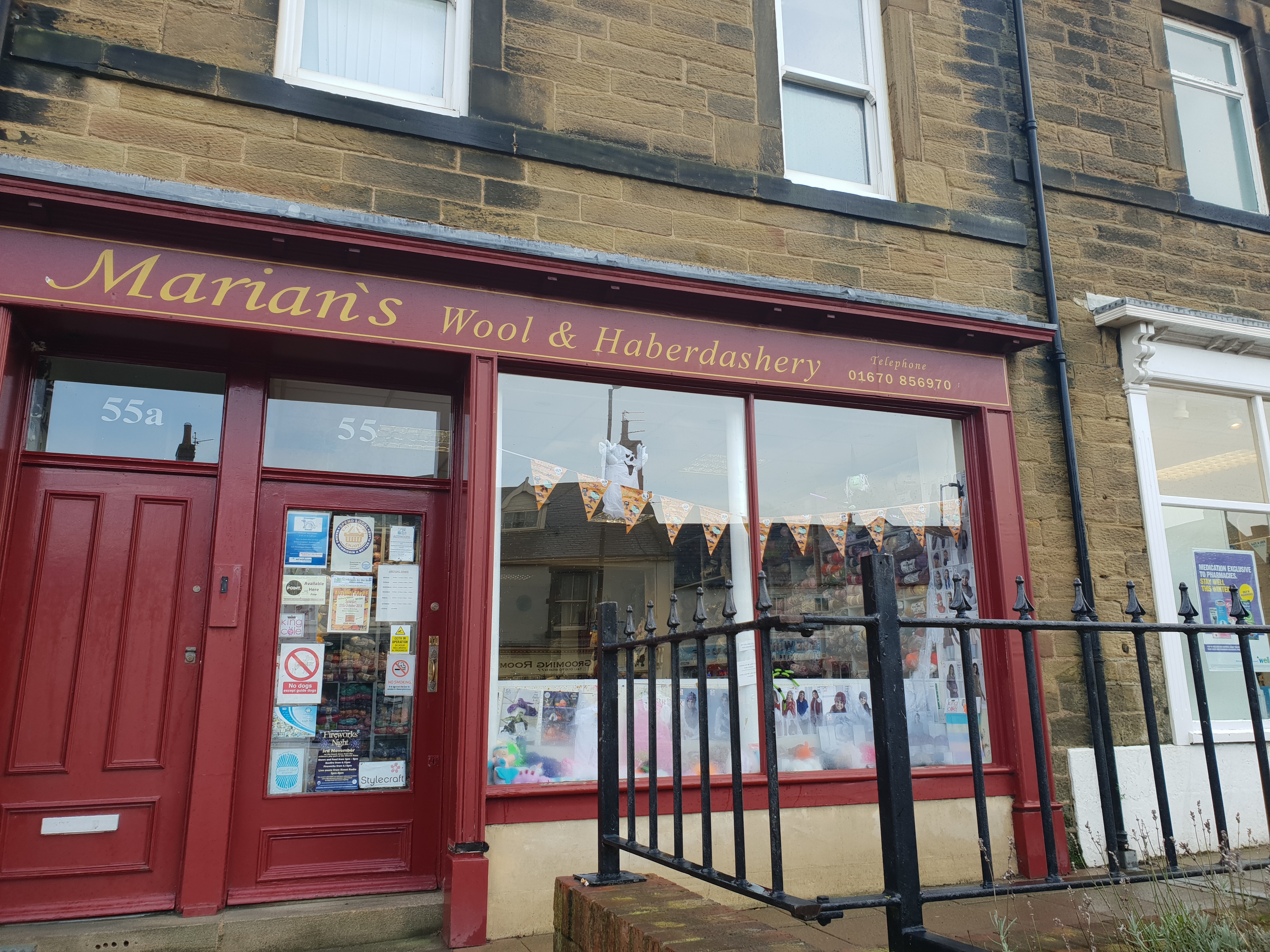 Spooktacular Shop Fronts Newbiggin by the Sea Town Council