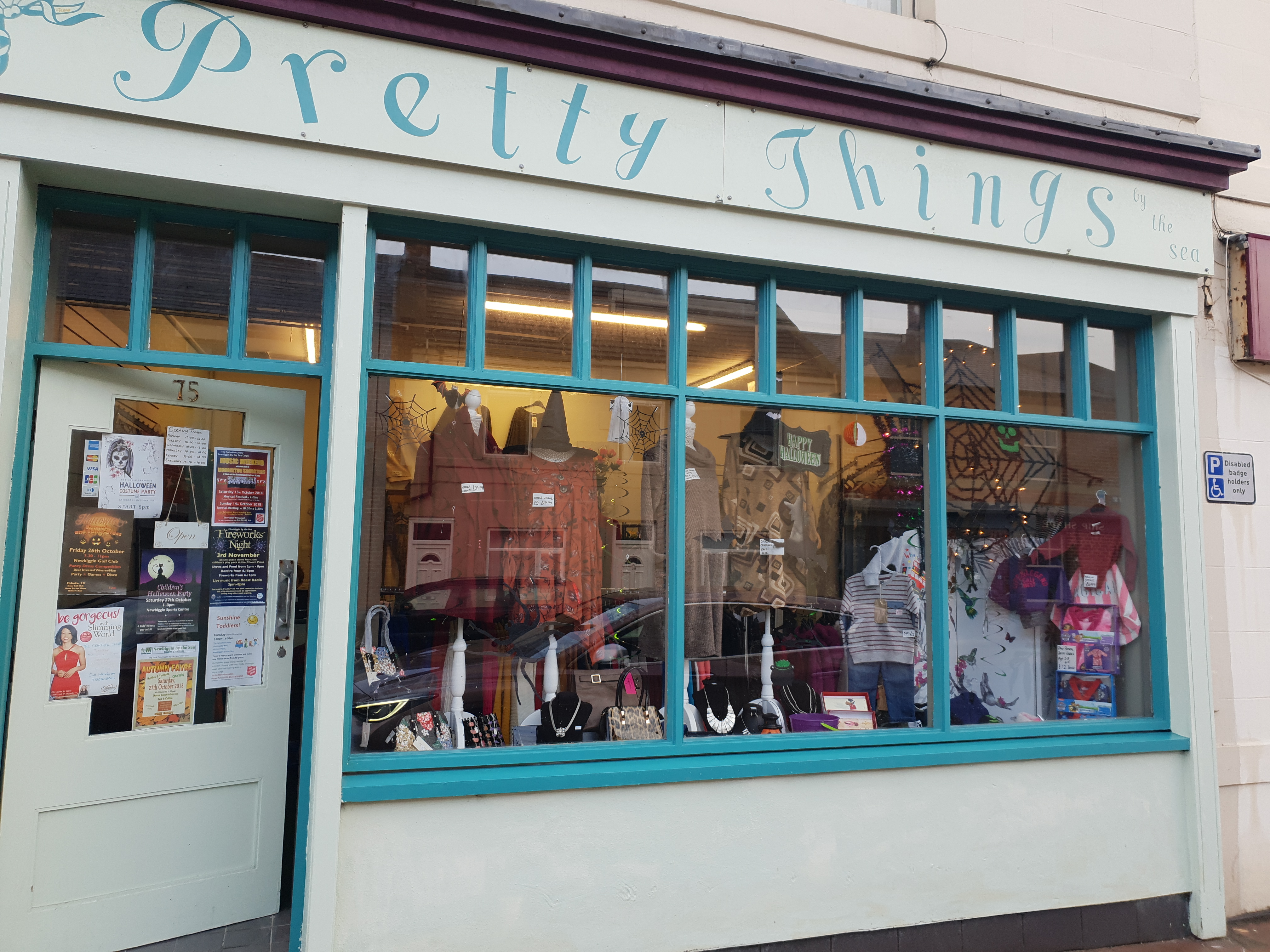 Spooktacular Shop Fronts Newbiggin by the Sea Town Council