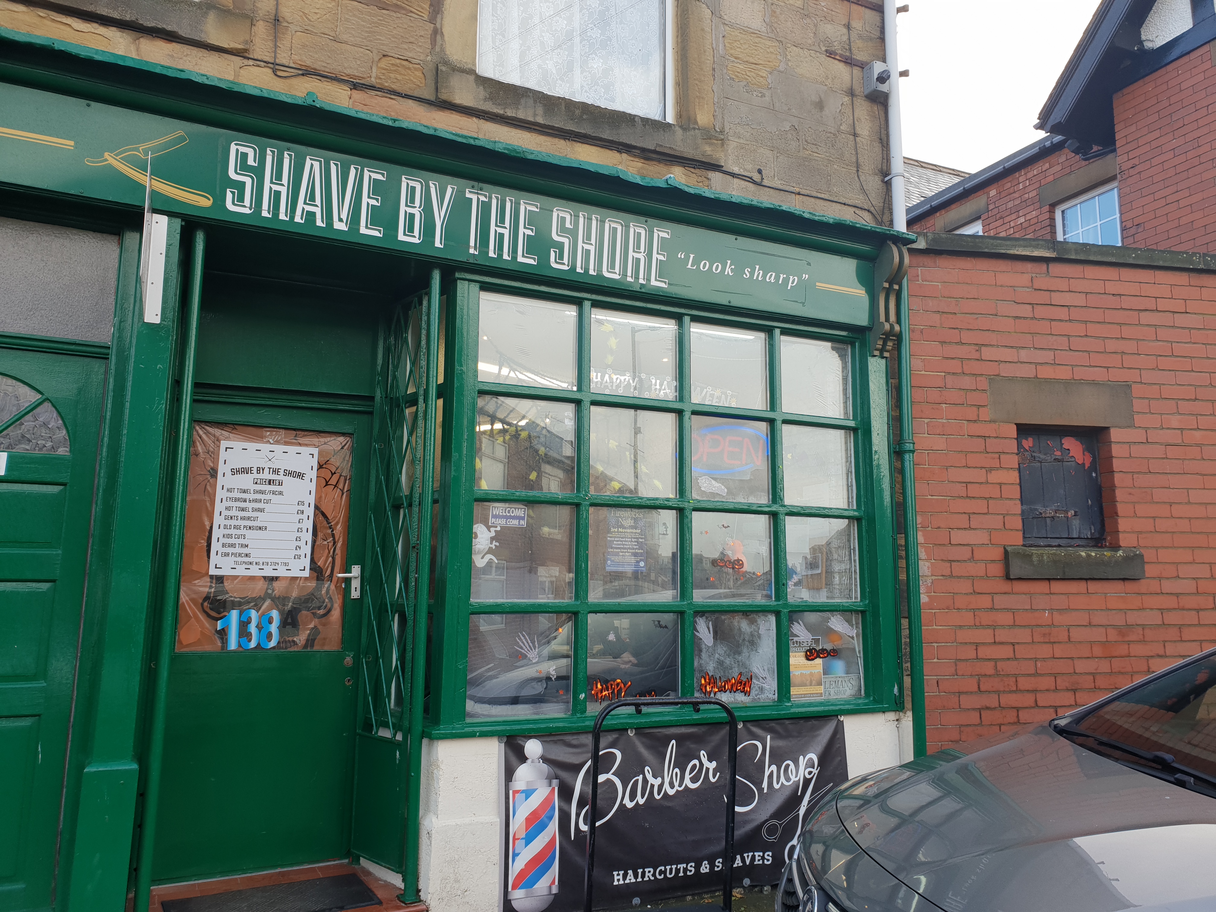 Spooktacular Shop Fronts Newbiggin by the Sea Town Council