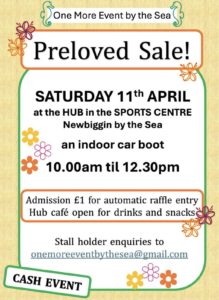 Preloved Indoor Car Boot Sale