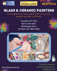 Glass & Ceramic Painting at the Hive