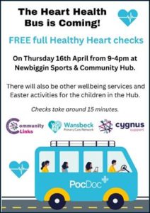 The Heart Heath Bus promo