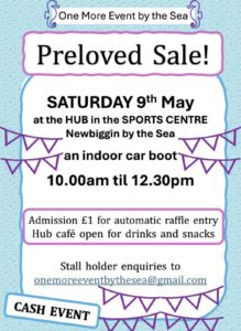 Preloved Indoor Car Boot Sale