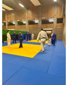 Members at Butokokan Judo Club in Newbiggin