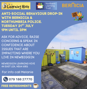 Anti-Social Behaviour Drop-in Session