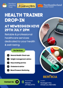 Health Trainer Drop-In Session at Newbiggin Learning Hive