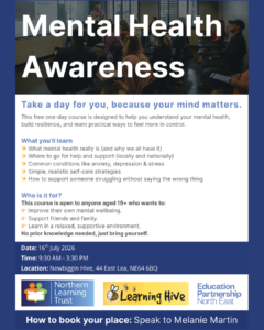 One-day Free Mental Health Awareness Course