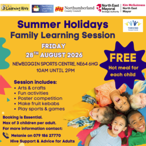 Family Learning Session at Newbiggin Sports Centre