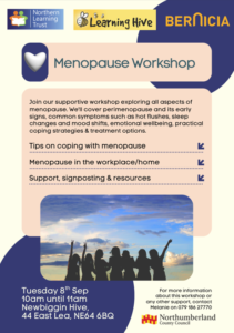 Menopause Workshop at the Learning Hive