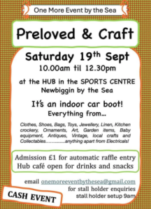 Preloved Sale - Saturday 19th September